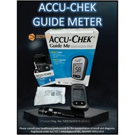 (5 Years Warranty) Accu-chek Guide Me Starter Kit Blood Glucose Meter Machine accuchek accucheck che