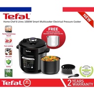 FREE GIFT 🌟TEFAL Home Chef Smart Multicooker Electrical Pressure Cooker 6Liter- CY601D Simmer Slow C