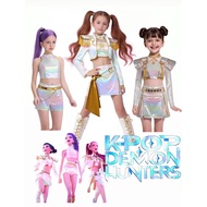 K POP DEMON HUNTER COSTUME HUNTRIX COSPLAY HALLOWEEN COSTUME GOLDEN RUMI MIRA ZOEY