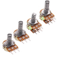 WH-148Potentiometer Single and double knob potentiometer B1K2K5K10K-B1M Belt2.54Terminal wire3P