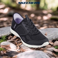 Skechers Women Slip-ins Sport Active Virtue Azalea Casual Shoes - 104427-BKLV Air-Cooled Memory Foam