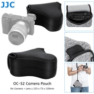 JJC OC-S2 Mirrorless Camera Pouch Storage Bag DSLR Camera Protection Case for Sony a6400 a6000 a6100