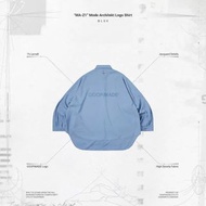 藍1 ”MA-Z1“ Mode Architekt Logo Shirt
