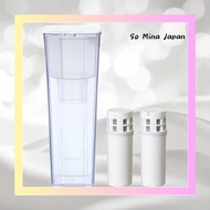 【Direct from Japan】Genuine Japanese Cleansui water purifier, pot type, 2 cartridges in total, main b
