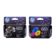 HP 683 Black / Color Ink Cartridge for HP 2985 / 6175 / 6575 / 6578