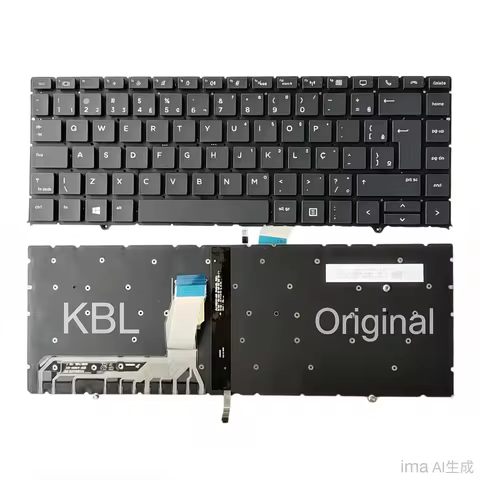 Original New Brazil Language For HP ZBook Studio x360 G5 Black Laptop Keyboard SG-91600-40A SN6173BL