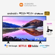 Xiaomi 65-Inch P1E Smart Android TV with Netflix Google Playstore Built In | Installation | Bracket | 3 Years Warranty
