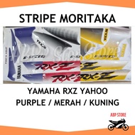 Stripe Moritaka Sticker Body Stiker Yamaha RXZ Yahoo Purple / Merah / Kuning - F1067