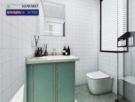 📌浴室櫃設計訂造祈德尊新邨	室內設計公司 	浴室設計	浴室櫃	窗台櫃