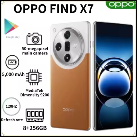 OPPO Find X7 5G Smartphone Dimensity 9300 6.78" LTPO 120Hz AMOLED Fast Charge 5000mAh Triple 50MP Ha