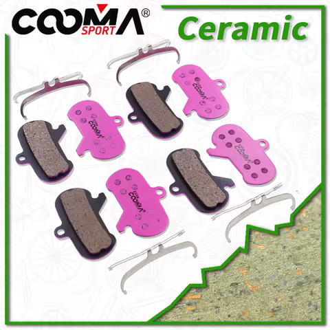 4 Pairs Ceramic Bicycle Disc Brake Pads for SRAM Maven All series Caliper, Elite Class