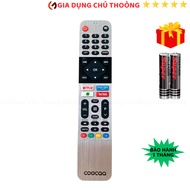 Remote điều khiển tivi COOCAA Mẫu 01 điều khiển TV COOCAA - Tặng kèm pin - GDCT