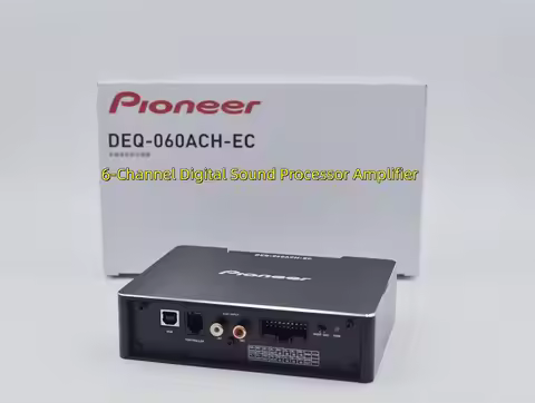 Pioneer car DSP amplifier, Bluetooth audio processor, 6-channel RCA output, 4-channel high-level out