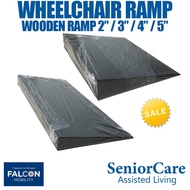*LOCAL STOCK* Wooden Wheelchair Ramp elderly wheechairs ramps with Anti Slip Surface Mat