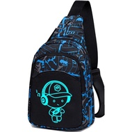 2025 Cross-Border Shipping Small Messenger Bag Camouflage Waist Bag Chest Bag Cross-Border Shipping