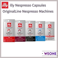 illy Nespresso Coffee Capsules 5 Flavours Compatible with OriginalLine Nespresso Machines