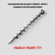 REAR BARING THREAD / SHAFT SCREW 2ND-49 FOR YANMAR AW70/AW82 OLD/YH850 (1E6B30-46101)