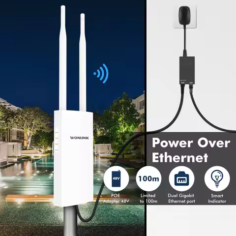 COMFAST 500mW Outdoor Wifi Router Signal Extender Wireless AP 2G&5.8G 1200Mbps Gigabit Long Range Et