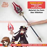 REPLIKA WEAPON G3NSH1N IMPACT STAFF OF HOMA - HUTAO COSPLAY-Ariska Cia282