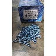 SDS ROOFING SCREWS fh 8x3/4Bu - 8x1Bu- 8x1-1/2'' -8x1-1/4 LIGHT STEEL BOLT/ SCREWDRIVER HEAD fh 8x3/
