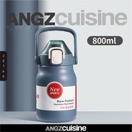 800ml Water Tumbler Hydro flask Thermos Portable Drinking Bottle