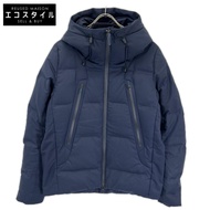 Descente [Mizusawa Down x EDIFICE特別訂製] DOR-G9115 海軍藍全地形登山連帽羽絨外套 M 碼 [二手]
