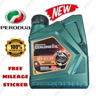 ORI NEW PERODUA AUTO OIL D3SP (GREEN) 1L BEZZA ALZA AXIA VIVA MYVI ARUZ KEMBARA D3-SP D3 SP3 ATF GEAR OIL