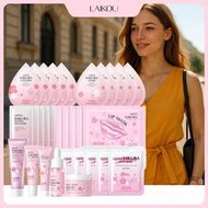 1 Set Nourish LAIKOU Japan Sakura Skincare Set,(Sakura Sleeping Face Mask 3g*5 & Japan Sakura Mud Ma