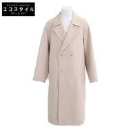 Auralee [Excellent Condition] A25AC01WD TWISTED DOUBLE CLOTH COAT (Size 4) [Used]