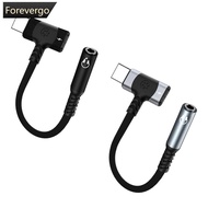 FOREVERGO 2 in 1 USB C Splitter PD Fast Charger Cable Type C to 3 5 Jack Audio Adapter D5O4