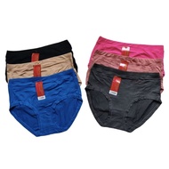 ANLIFEI Women's Plain Panties in XXL XXXL 4XL JUMBO Cotton Panties Women