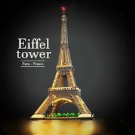 LEGO Đồ chơi xếp hình  Mới 10001pcs Tháp Eiffel Bulding Khối tương thích 10307 Mô hình gạch Paris Ki