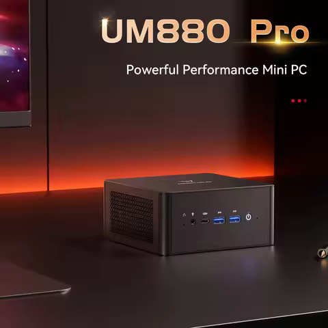 MINISFORUM UM890 UM880 PRO Ryzen 9 8945HS Mini PC DDR5 5600MHz M.2 PCIE4.0*2 SSD 2*2.5G RJ45 OCulink