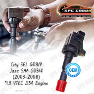 HONDA CITY SEL 1.5 VTEC GD8 GD9 JAZZ SAA GD3 GD4 SPARK PLUG IGNITION COIL