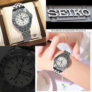 SEIKO5 Women’s Watch: Timeless Elegance, Precision, & Durability, Date Display. SEIKO5 Jam Wanita pe