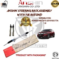 #ANSHIN# JAPAN STEERING RACK ASSEMBLY WITH TIE ROD END HONDA HRV 2015-2019 RU5 T7A 1.8 (ASG-53400-T7