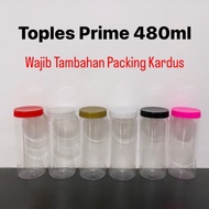 Tube Jar 480ml PET MaterialPrime Food Storage Container