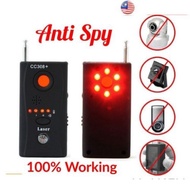 GSM Device Audio Bug Finder GPS Signal Laser Lens RF Tracker [ REAL ] Anti Spy Detector CC308+ Wirel