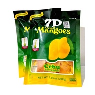 7D Dried mango Cebu in 200 grams per pack/100 grams per pack and 80 grams per pack Dried mango Dried