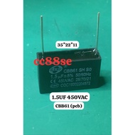 1.5UF 450VAC CBB61 CAPACITOR (PCB)