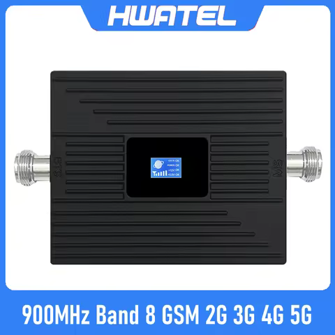 HWATEL Low Cost 900MHz 900 GSM B8 1-Band Single band Cellular Signal Amplifier Repeater GSM 2G 3G 4G