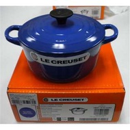 Le Creuset 16 cm 鑄鐵鍋 (英國藍)