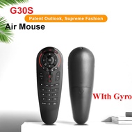 G30S G10S Air Moe 2.4G Gyroscope 33 Keys IR Learning Wireless Smart Voice Remote Control For X96 H96 MAX Android Box VS