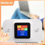 [fricese.sg] 4G Lte WIFI Router Mobile WiFi Router 150Mbps Sim Card Slot 3650mAh for Car