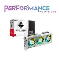 ASROCK AMD Radeon™ RX 9070 XT 9070XT Steel Legend 16GB (3 YEAR WARRANTY BY TECH DYNAMIC PTE LTD)