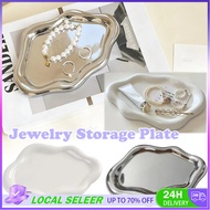 Cloud Storage Tray Luxury Jewelry Storage High-End Perfume Display Jewelry Storage Plate Key Storage