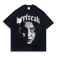 S-5XL Ready Stock Summer Korean Style T-shirt Unisex 100% Cotton New Trend Round Neck Short Sleeve#7