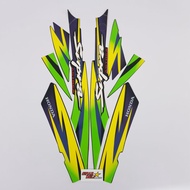 Honda supra 98 sticker striping