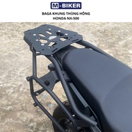 Baga nx500, side frame bag nx500, baga honda nx500 genuine mbiker.
