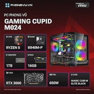 PC PV Gaming Cupid M024 (AMD Ryzen 5 7500F/ GeForce RTX 3060/ 1 x 16GB/ 1TB SSD/ Free DOS)